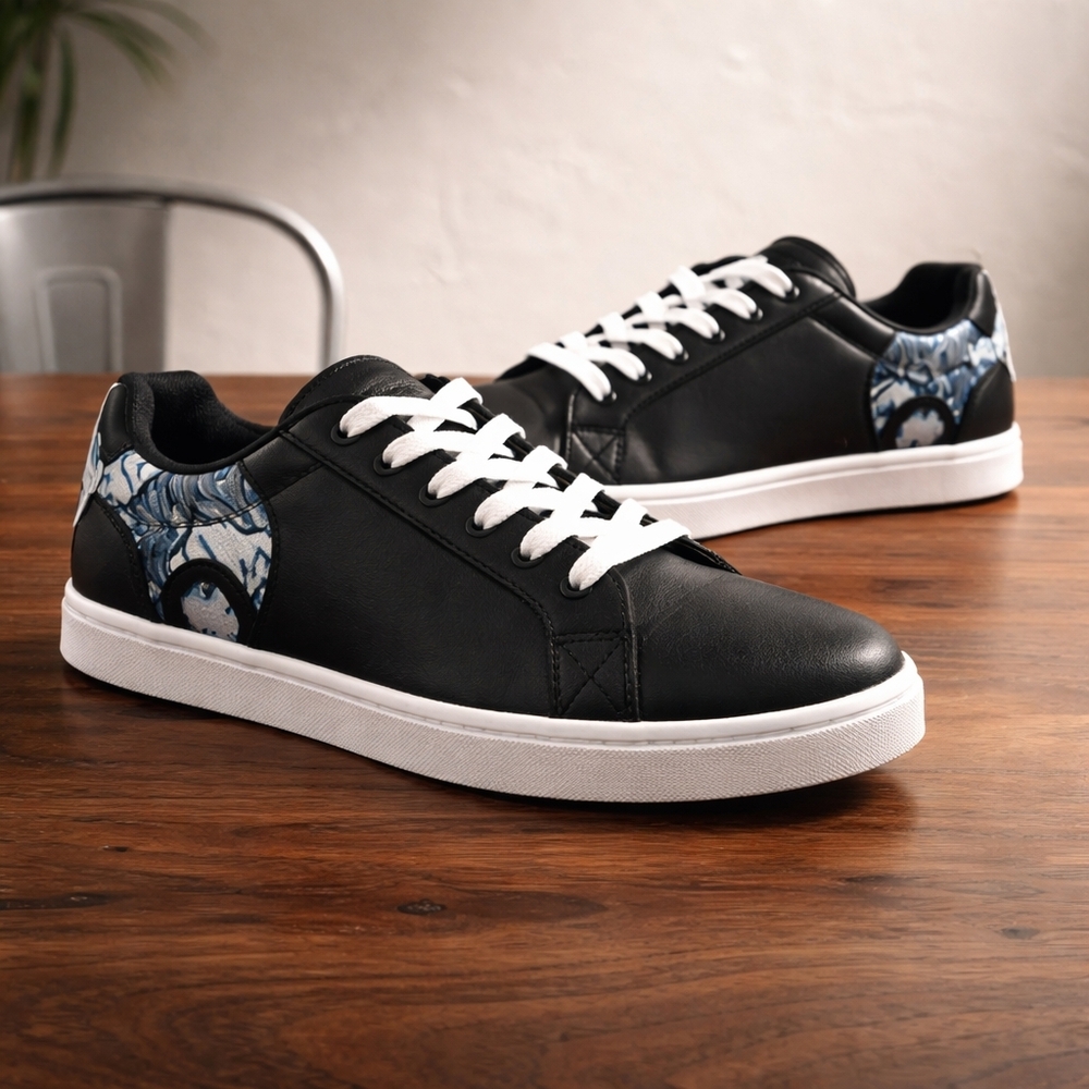 Osiris Troma Icon Black Sweyda Mens Skate Trainers Shoes Size 9